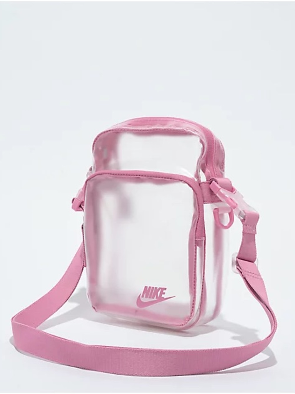 NIKE Heritage Flamingo Clear Crossbody Bag NWT